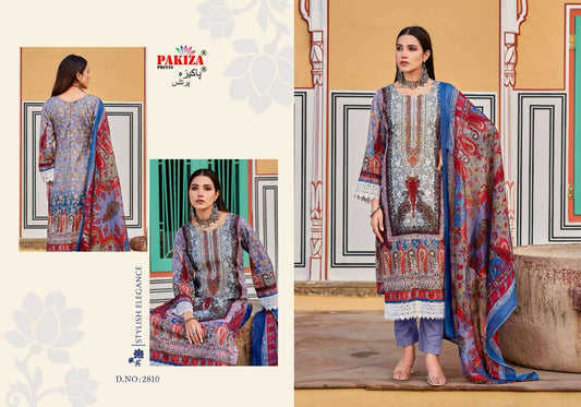 Pakiza Classic Pakistani Designer Hit Embroidered Lawn Suit