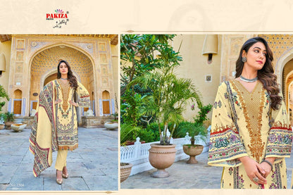 Pakiza Exclusive Pakistani Designer Embroidered Lawn Suit