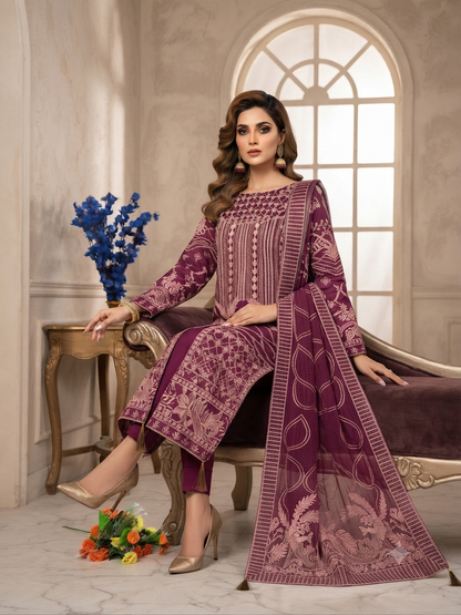 Zaha Pakistani Designer Luxury Wedding Party Wear Dress