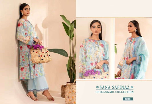 Sana Safinaz Pakistani Designer Classic Embroidered Lawn Suit