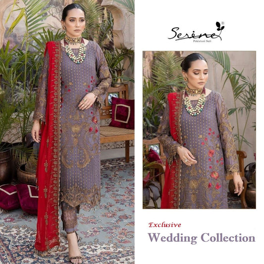 Serene Pakistani Designer Super Hit Wedding & Party Wear Suit