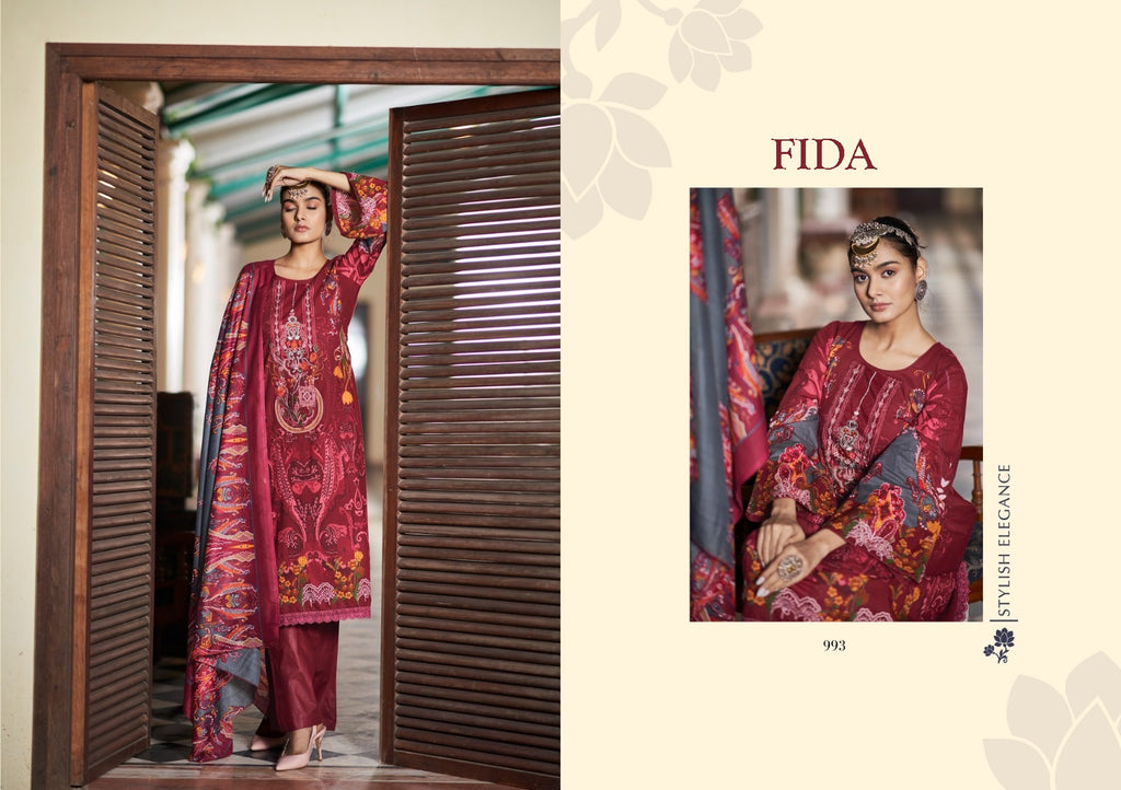 Firdous Exclusive Pakistani Designer Cotton Embroidered Lawn Suit – AliShaif