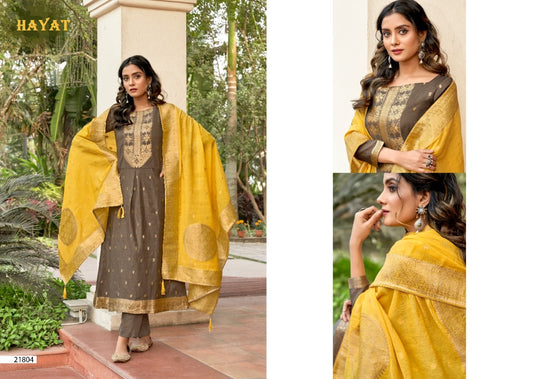 Hayat Pure Banarasi Silk Beautiful Designer Wedding & Festive Wear