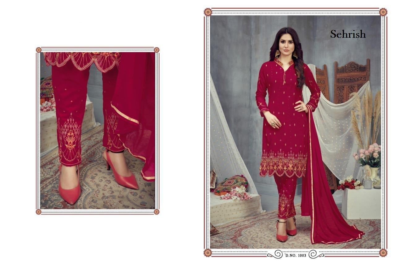 Sehrish Pakistani Designer Classic Wedding & Party Wear Suit