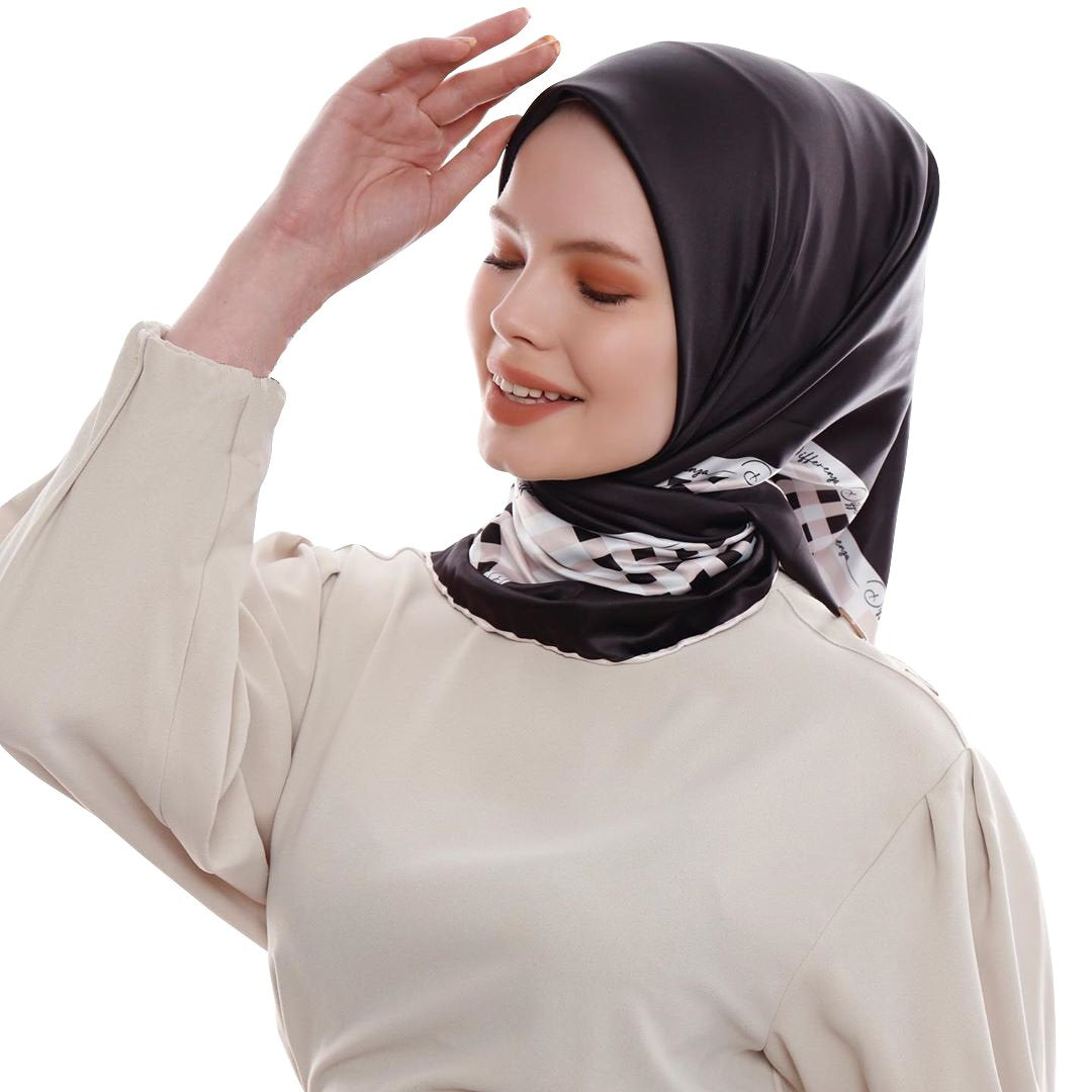 Women’s Modest Wear Crepe Silk Daily Wear Printed Scarf Hijab Dupatta