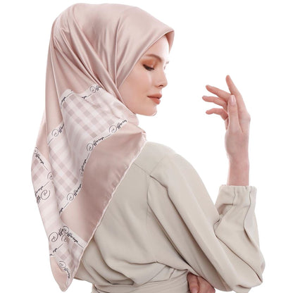 Women’s Islamic Wear Crepe Silk Wear Printed Stole Hijab Dupatta