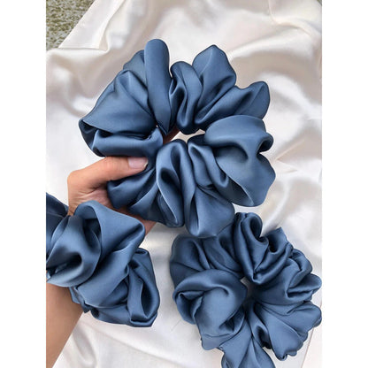 Navy Blue Scrunchie